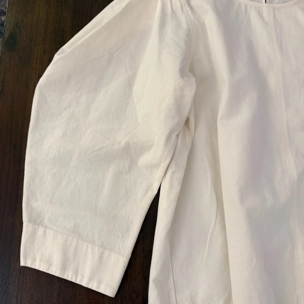 Madewell‎ Crepe Puff Sleeve Blouse